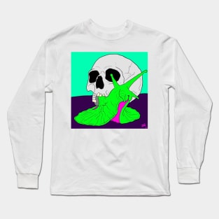 Giant Snail or Tiny Skull Long Sleeve T-Shirt